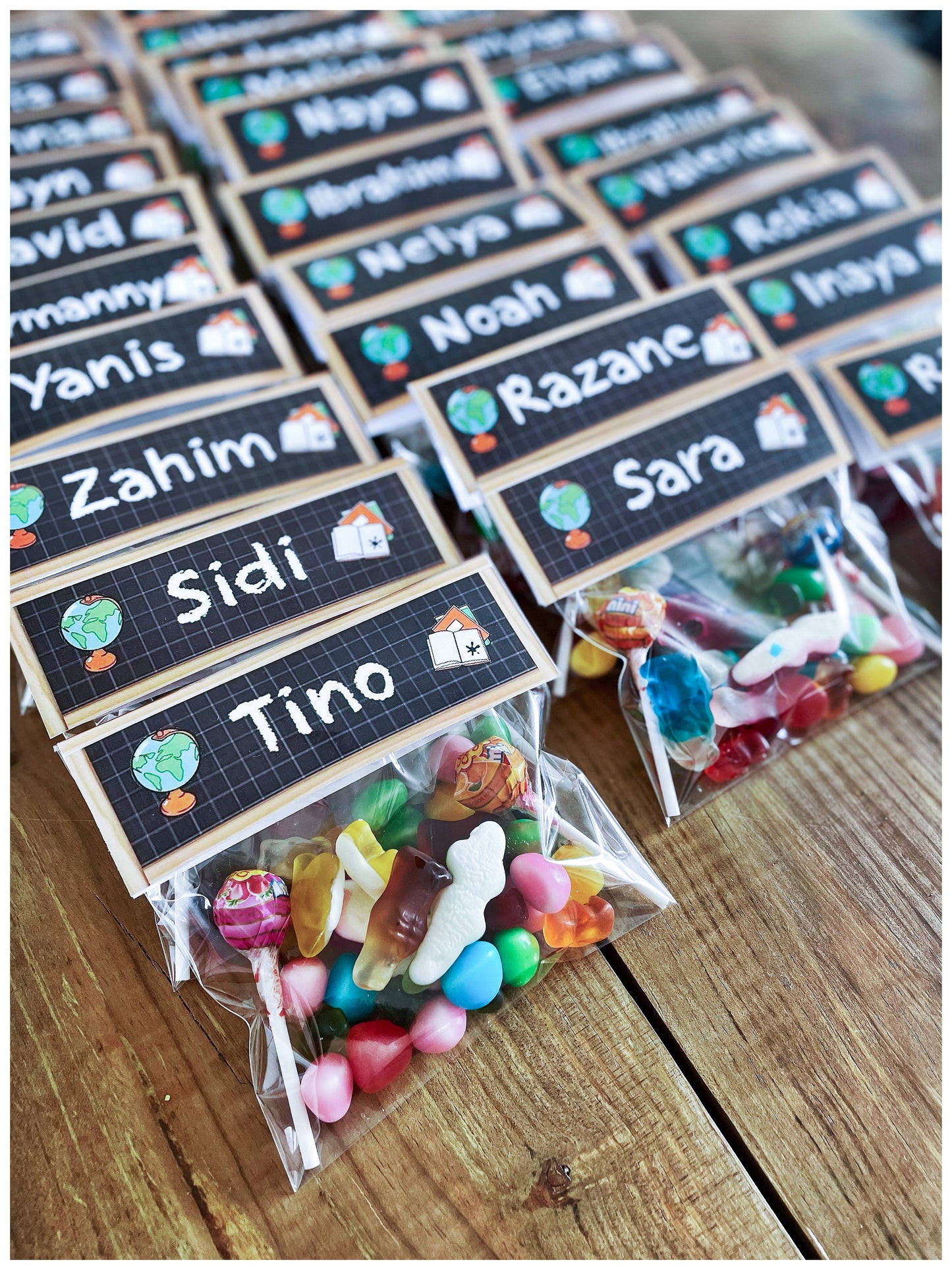Sachet de bonbon personnalisé (100 gr )