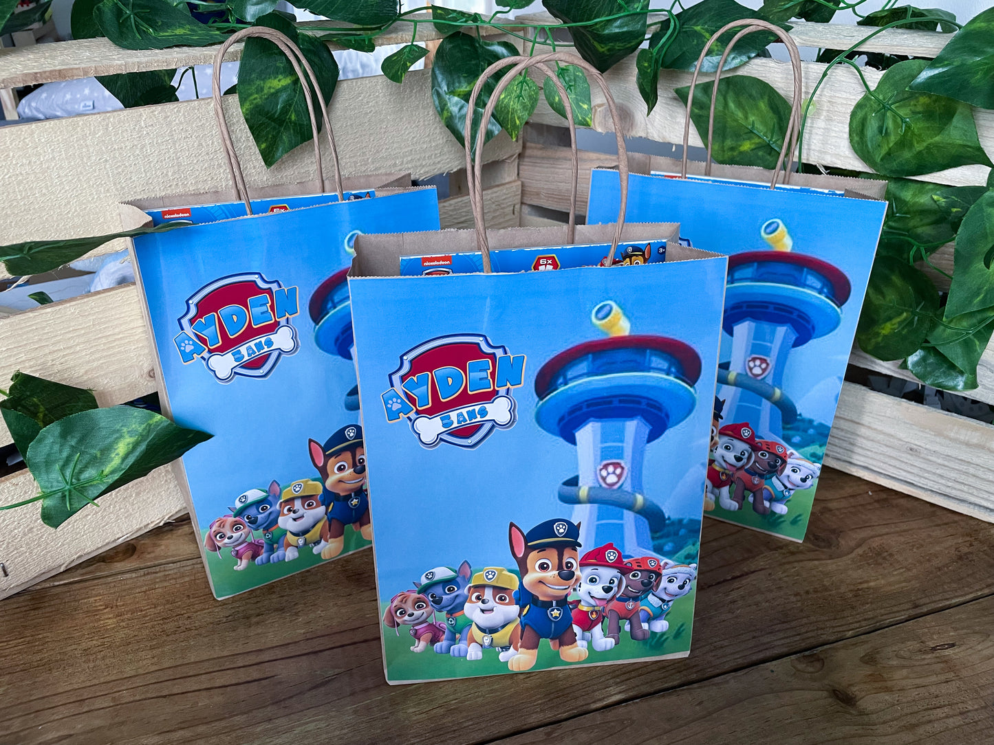 Grand sachet kraft invité