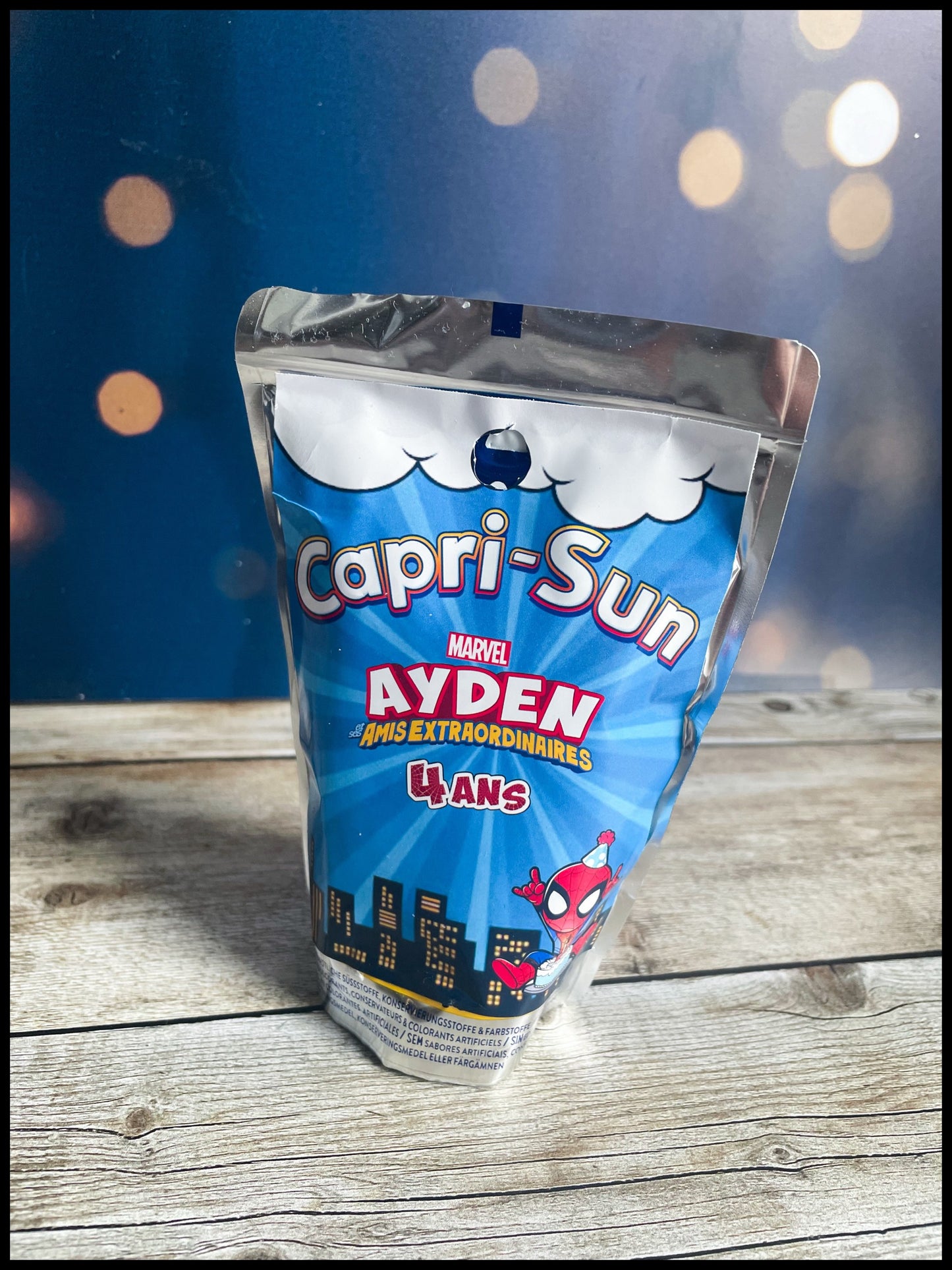 Capri Sun personnalisé x4