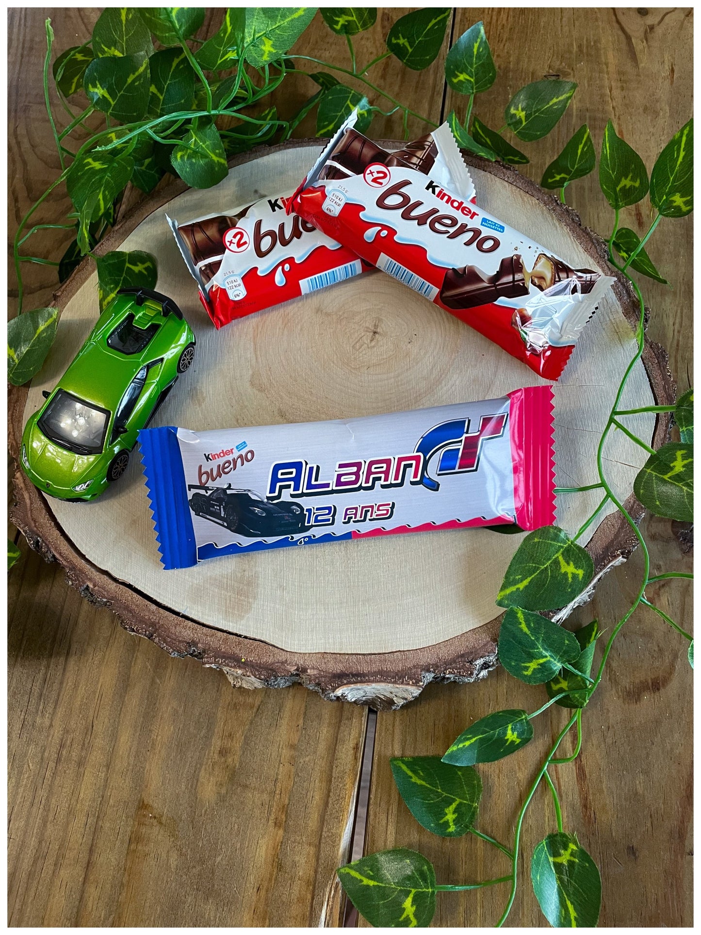 Kinder Bueno Personnalisé x 2
