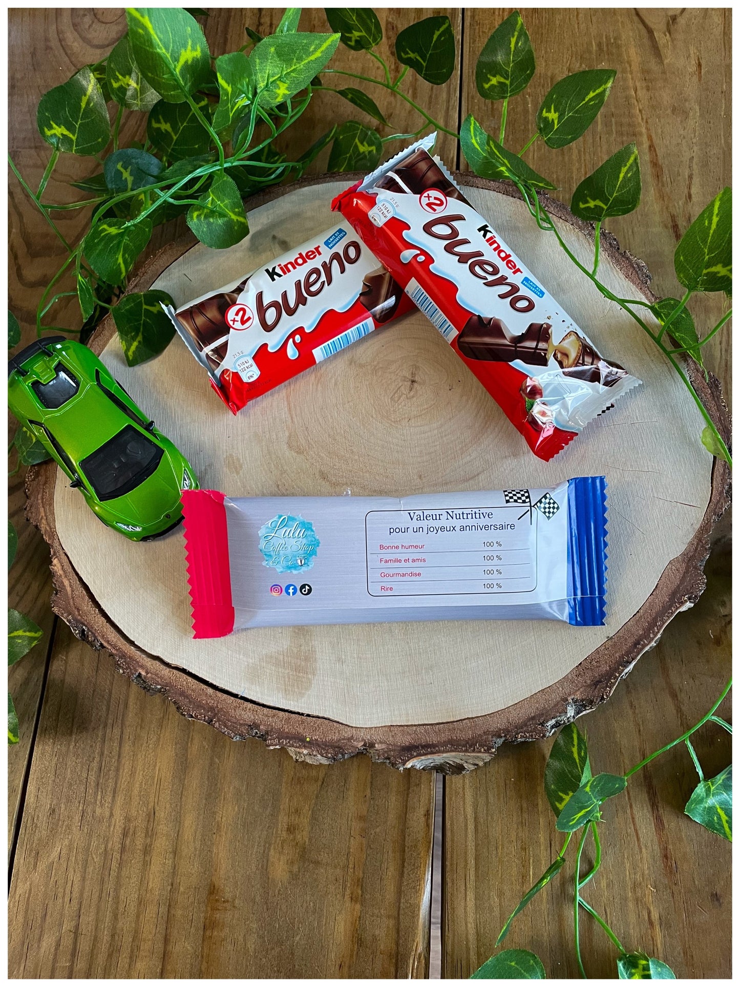 Kinder Bueno Personnalisé x 2