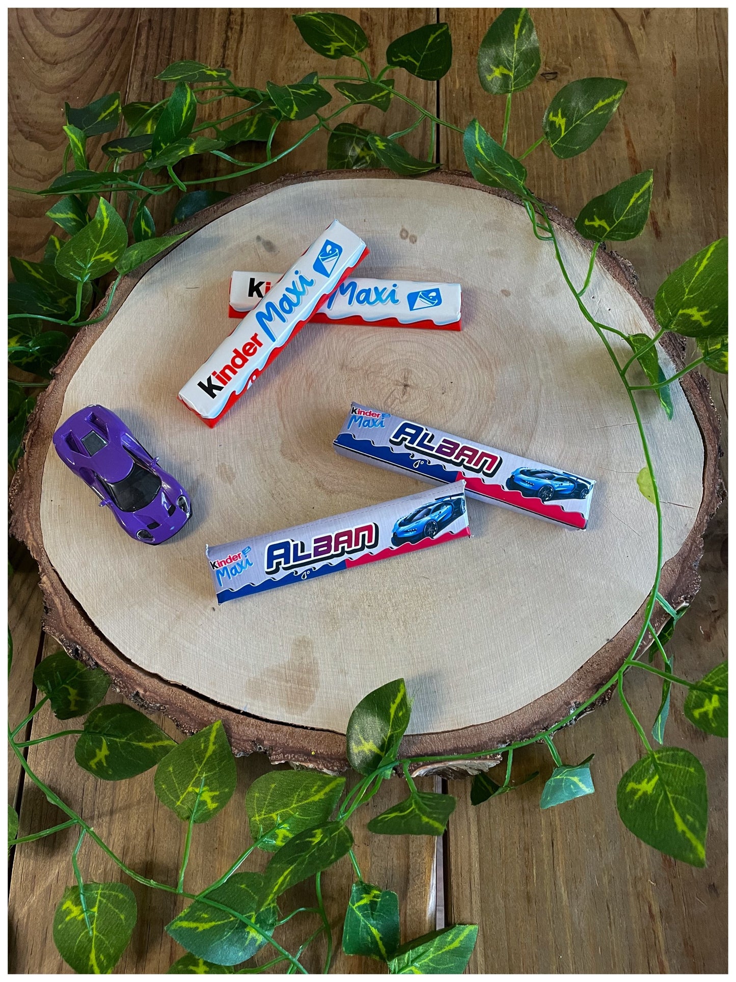 Kinder Maxi personnalisé x 3