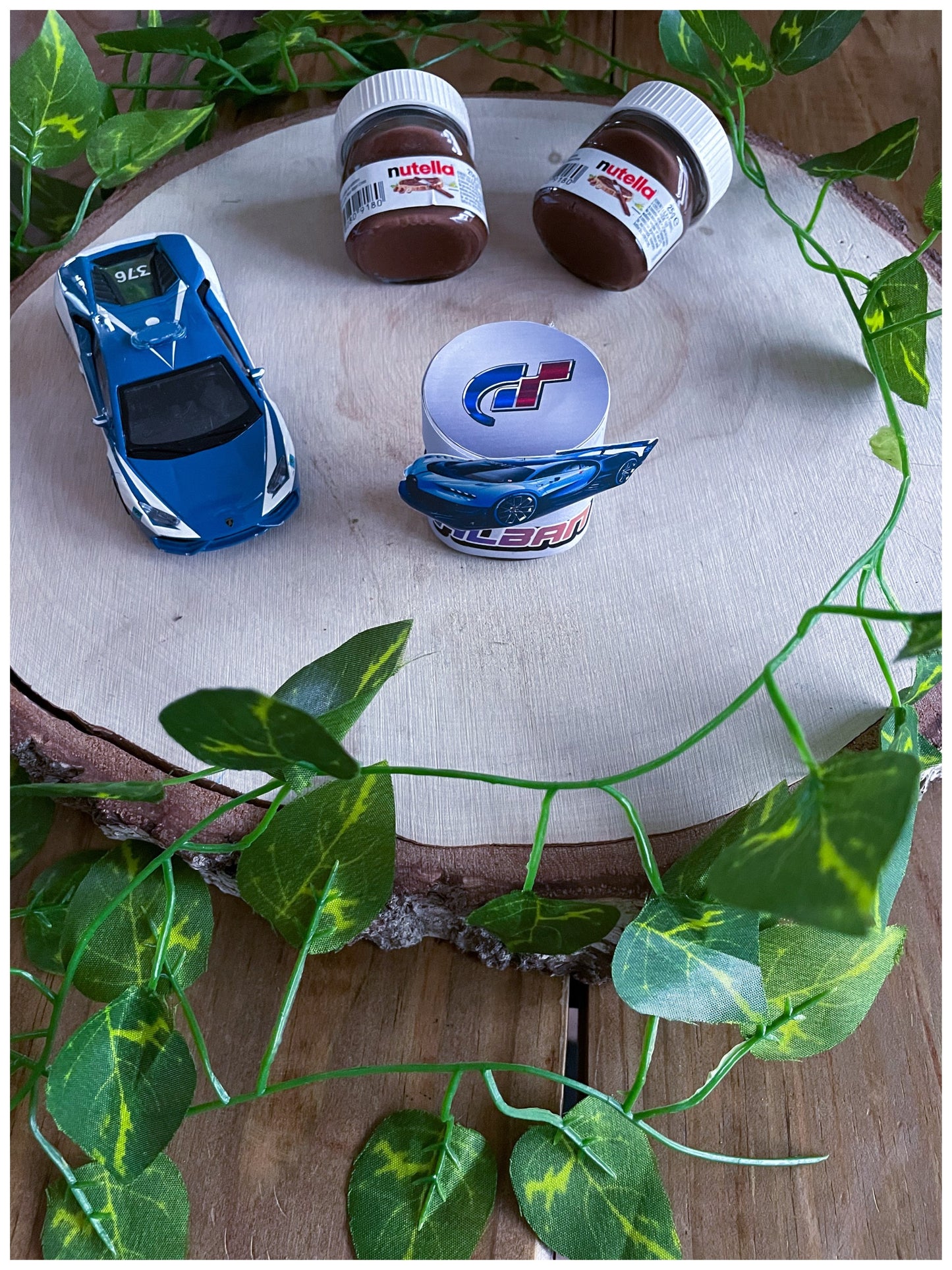 Mini pot de nutella personnalisé