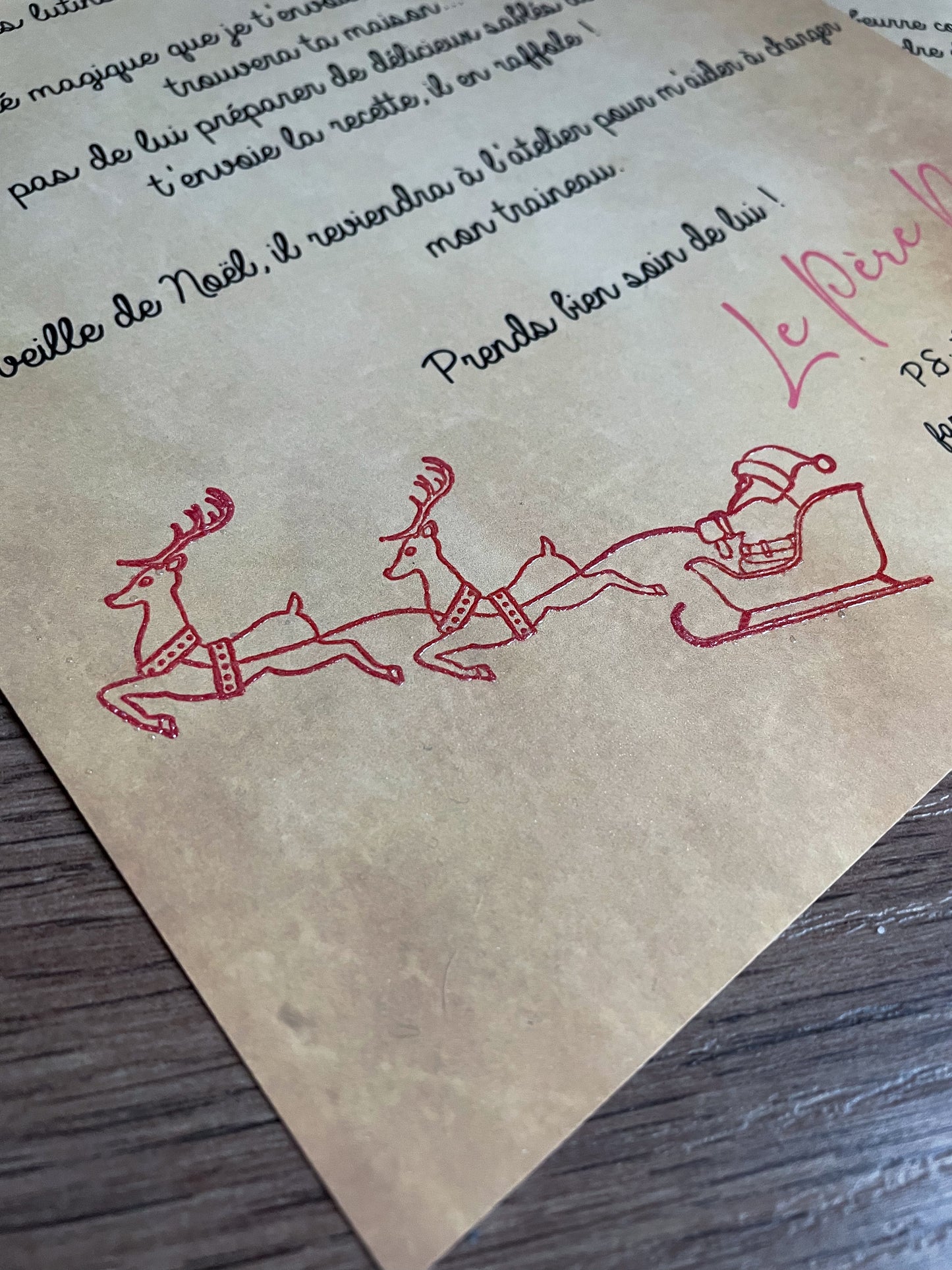 Lettre officielle du Père Noël – Annonce de l’arrivée des Lutins coquins